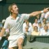 Rod Laver of Australia in action during the Lawn Tennis Championships at Wimbledon in London; Allsport UK