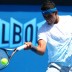 Nick Kyrgios of Australia plays a shot in his third round match against Omar Jasika of Australia during the 2013 Australian Open Junior Championships at Melbourne Park on January 23, 2013 in Melbourne, Australia; Getty Images Nick Kyrgios - 2013 Australian Open Junior Championships
