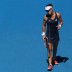 Sam Stosur of Australia looks on in her second round match against Jie Zheng of China during day three of the 2013 Australian Open at Melbourne Park on January 16, 2013 in Melbourne, Australia; Getty Images Samantha Stosur - 2013 Australian Open - Day 3