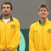Marinko Matosevic and Matt Ebden, Davis Cup. GETTY IMAGES