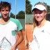 Daniel Guccione (L) and Maddison Inglis captured the titles at the Victorian Junior Claycourt International ITF event at Dendy Park; Tennis Australia