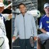 (L-R) Wayne Arthurs, Nick Kyrgios and Luke Saville pay tribute to their mums ahead of Mother's Day; Getty Images