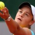 Ash Barty in action at Roland Garros 2013 in Paris, France; Getty Images