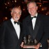 Committee for Melbourne Chairman George Pappas and Tennis Australia CEO Steve Wood with the Melbourne Achiever Award. PHOEBE DUNN, TIMOTHY BURGESS PHOTOGRAPHERS Committee for Melbourne Chairman George Pappas and Tennis Australia CEO Steve Wood with the Melbourne Achiever Award. PHOEBE DUNN, TIMOTHY BURGESS PHOTOGRAPHERS