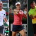 (L-R) Lleyton Hewitt, Sam Stosur and Marinko Matosevic have been handed tough opening round draws for the 2013 French Open at Roland Garros; Getty Images