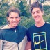 Rafael Nadal and Thanasi Kokkinakis, Paris, France. THANASI KOKKINAKIS Rafael Nadal and Thanasi Kokkinakis, Paris, France. THANASI KOKKINAKIS