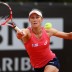 Sam Stosur in action during her second round match against Peng Shuai of China at the Internazionali BNL d'Italia at the Foro Italico Tennis Centre in Rome, Italy; Getty Images