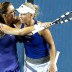 Agnieszka Radwanska (left) and Caroline Wozniacki, Australian Open 2012, Melbourne Park. GETTY IMAGES