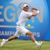 Lleyton Hewitt plays a backhand during his first round win over Michael Russell at the AEGON Championships at Queen's Club in London, England; Getty Images