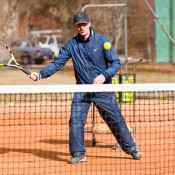 4th of June. Andrew Bulley at O'Connor Tennis Club. Mark Riedy.