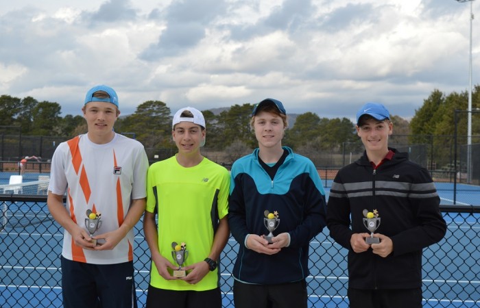 16 Boys Doubles Finalists