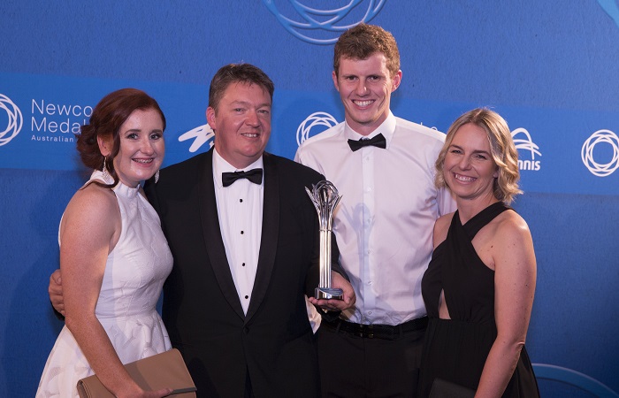 The Newcombe Medal.  Palladium Crown Most Outstanding Professional Tournament  - 2015 Canberra International (ACT)