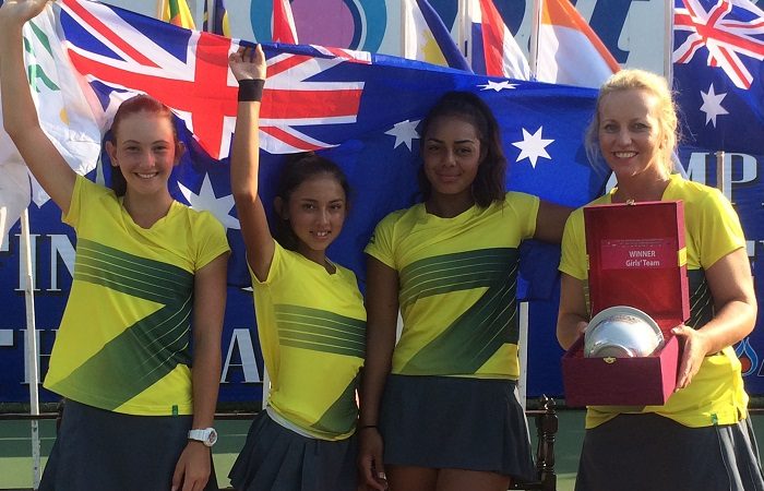 700x450 L-R Lara, Anastasia, Annerly and Bryanne (captain)