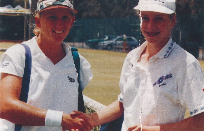 Annabel and Nicole Pratt, 1994