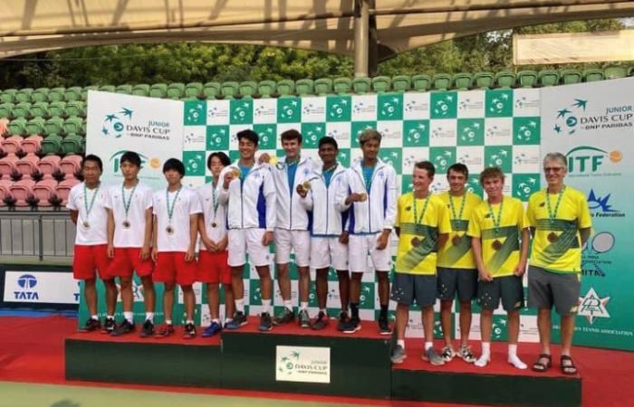 Canberra’s Camus makes finals in Junior Davis Cup