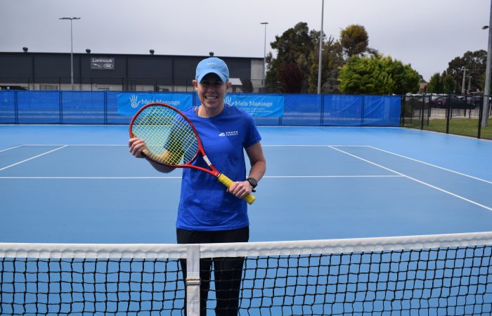 Kylie Moulds comes full circle on her tennis career