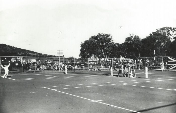 Ainslie Tennis Club opening 1928