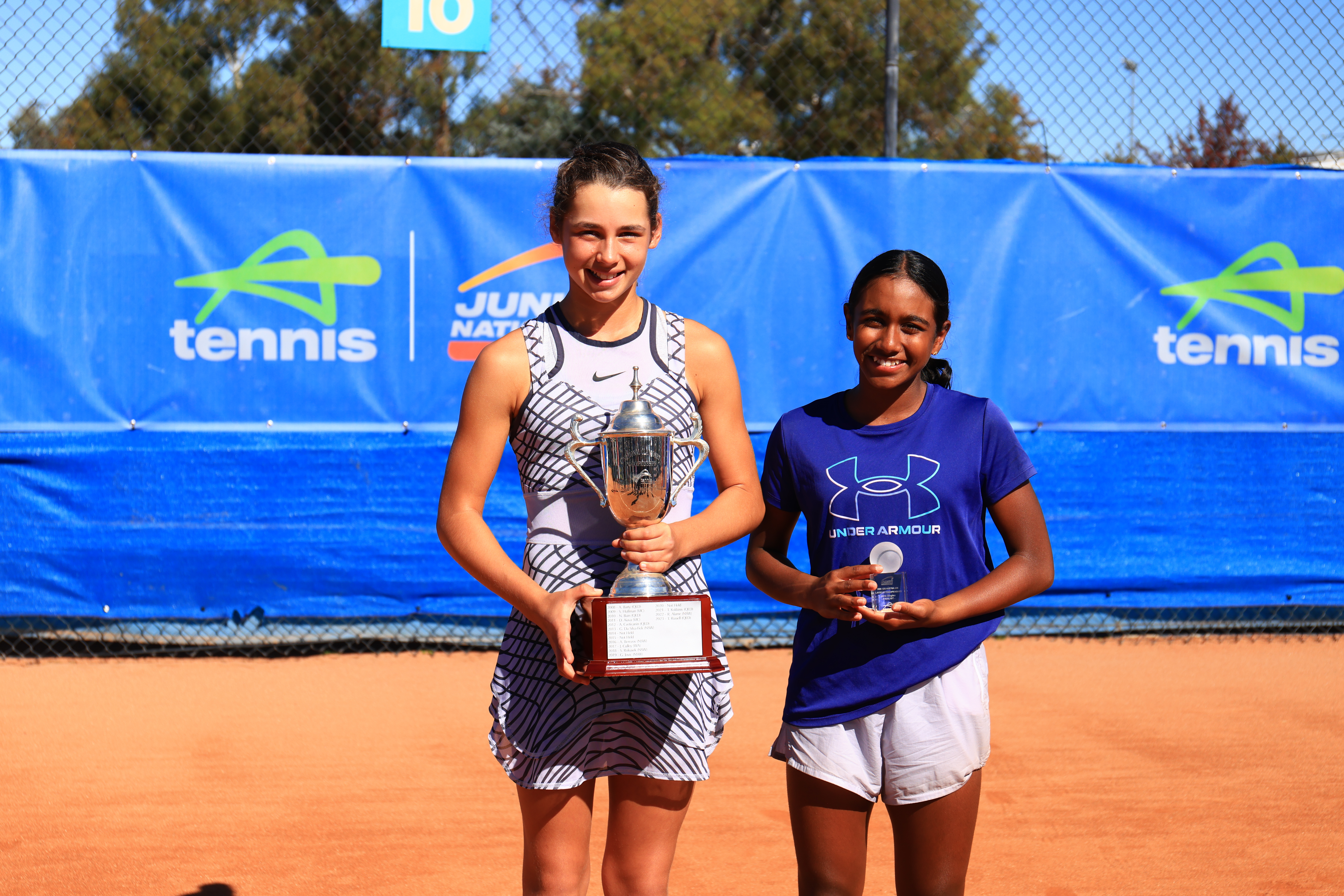 Australian Junior Claycourt Champions crowned in Canberra