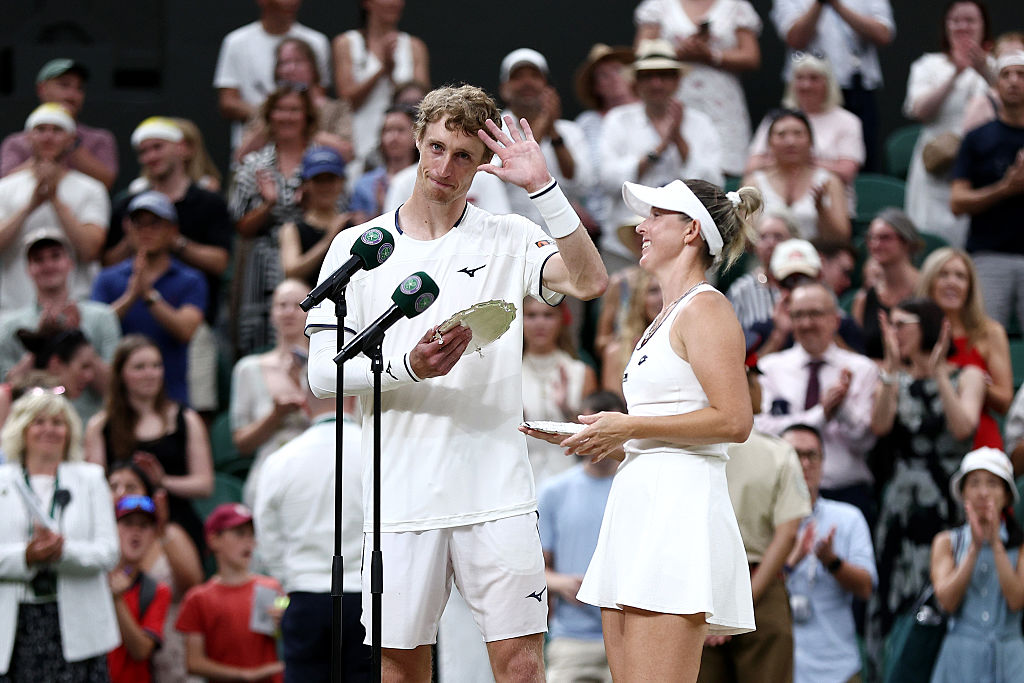 Wimbledon: Hunter and Polmans grateful for Centre Court opportunity