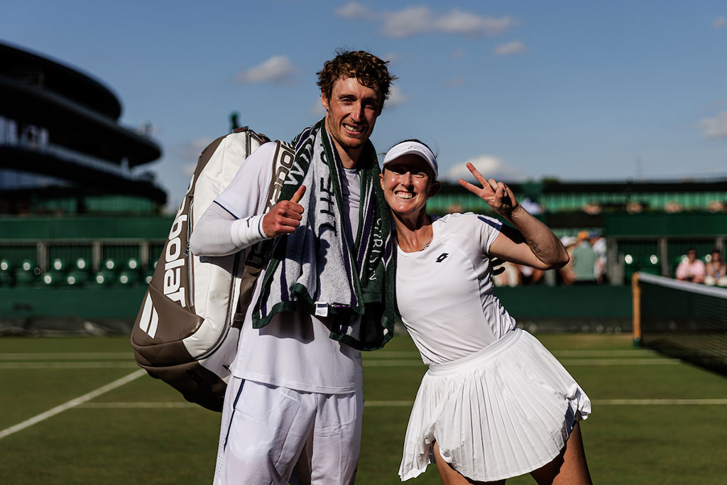 Wimbledon: Hunter and Polmans maintain Aussie doubles high