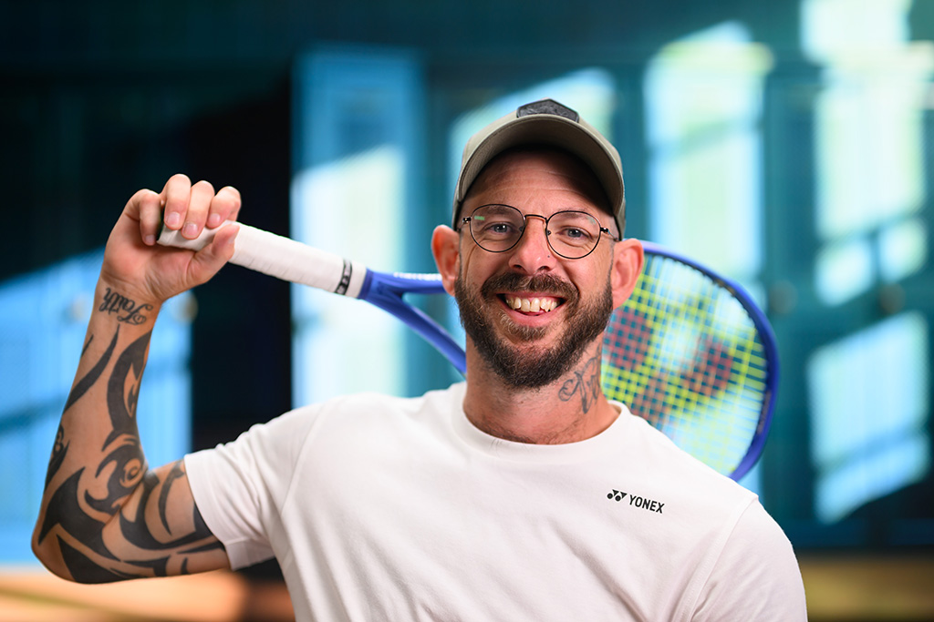 Davidson leads trio in US Open wheelchair campaign