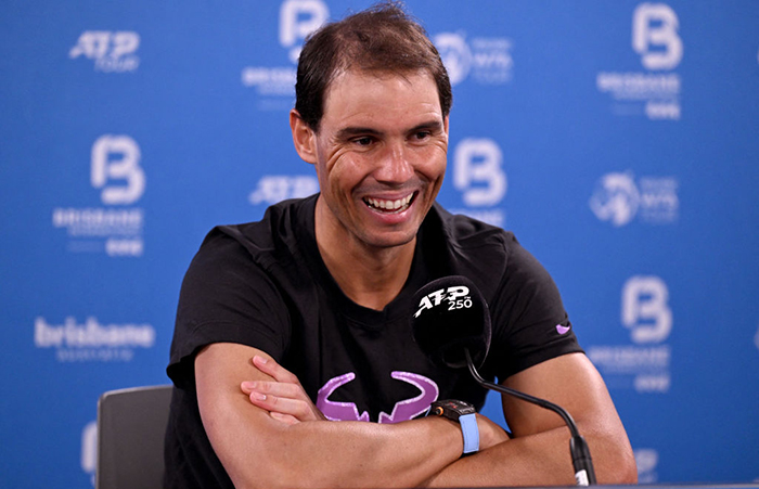 Nadal declares he is "ready to compete" at Brisbane International