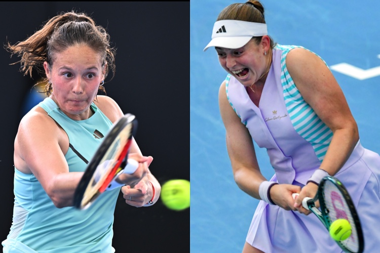 Daria Kastatkina and Jelena Ostapenko will face off for the Adelaide International 2024 title.