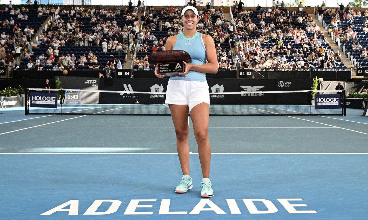 Madison Keys crowned champion in Adelaide