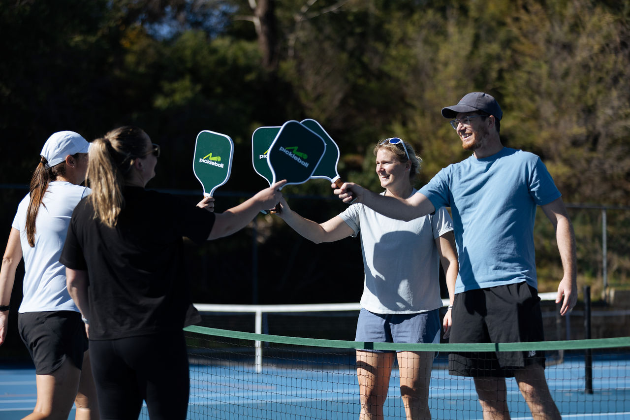 July 31: Photo shoot for Pickleball and Padel at Melville Tennis Centre, Perth on Thursday, July 31, 2025. Photo by TENNIS AUSTRALIA/ INGO BURKHARDT