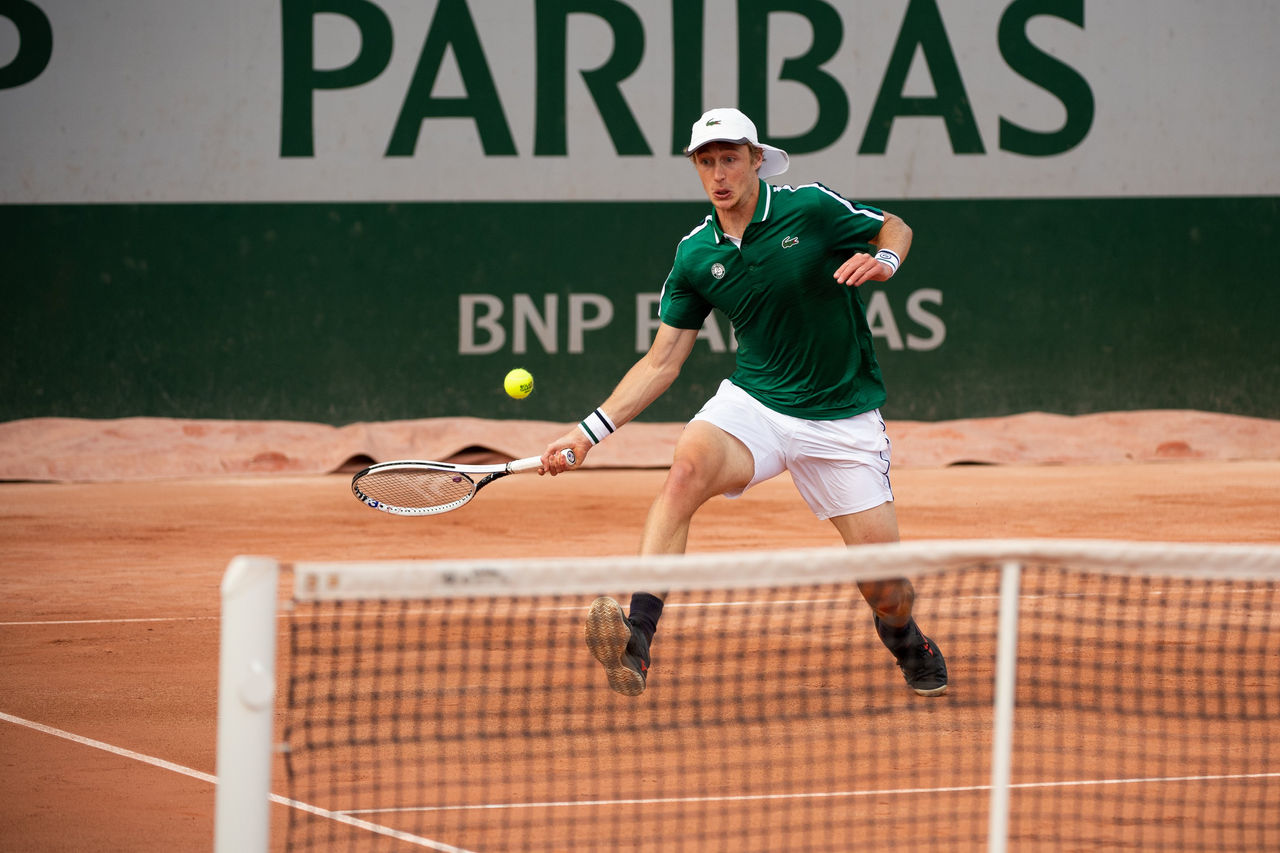 January 2: Olivia Gadecki (AUS) in action during Qualifying for the Brisbane International at Queensland Tennis Centre Friday, January 2, 2026. Photo by TENNIS AUSTRALIA/ DYLAN PARKER