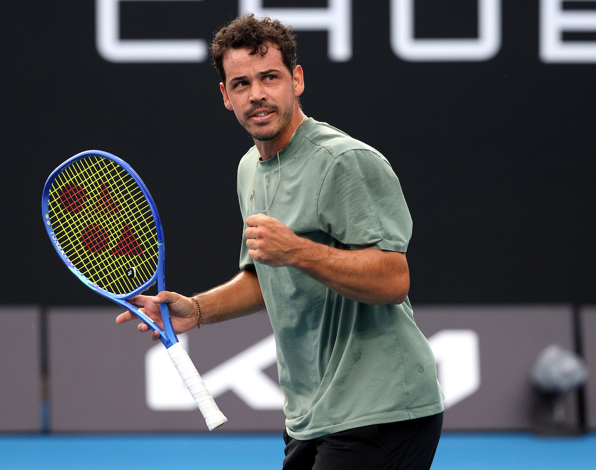 January 6: Alex Bolt (AUS) during Round 1 Qualifying on Court 3 at the Australian Open, Melbourne Park on Monday, January 6, 2025. Photo by TENNIS AUSTRALIA/ HAMISH BLAIR
