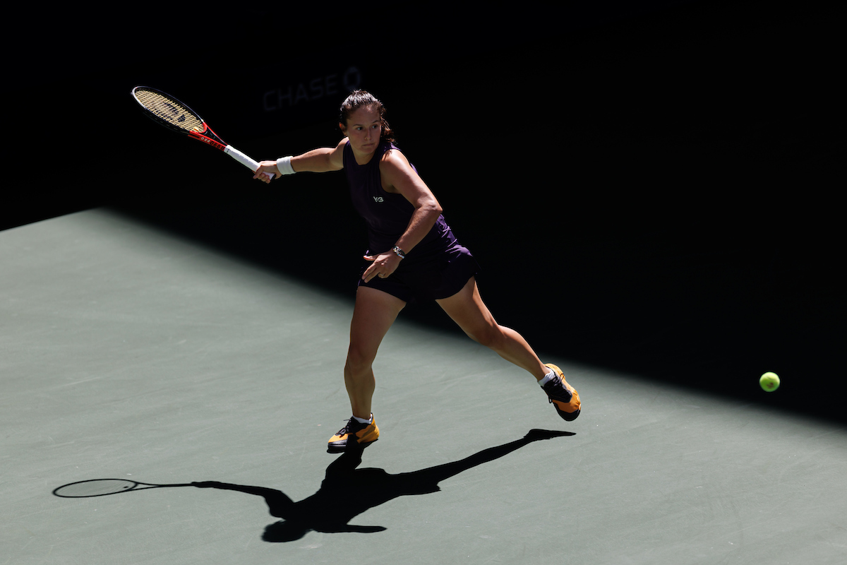 August 30: Daria Kasatkina (AUS) during the 2025 US Open Tennis Championships at the USTA Billie Jean King National Tennis Center in Flushing Meadows–Corona Park, Queens, New York City on Saturday, August 30, 2025. Photo by TENNIS AUSTRALIA/ MARK PETERSON