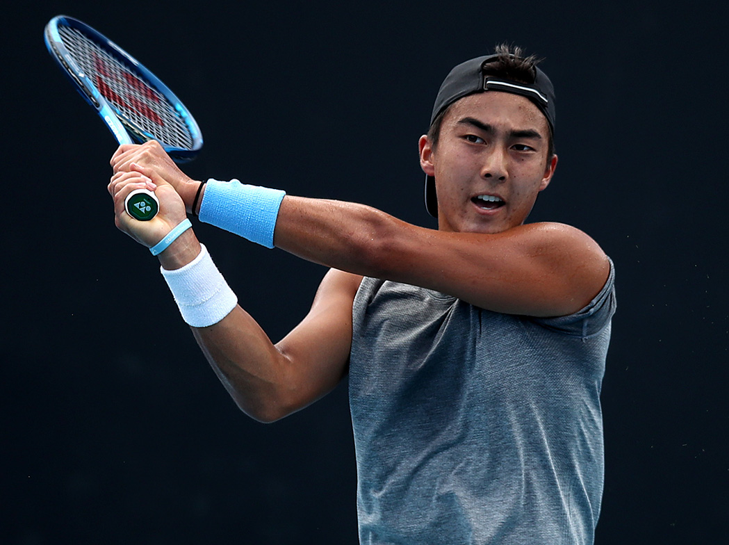 January 2: Olivia Gadecki (AUS) in action during Qualifying for the Brisbane International at Queensland Tennis Centre Friday, January 2, 2026. Photo by TENNIS AUSTRALIA/ DYLAN PARKER