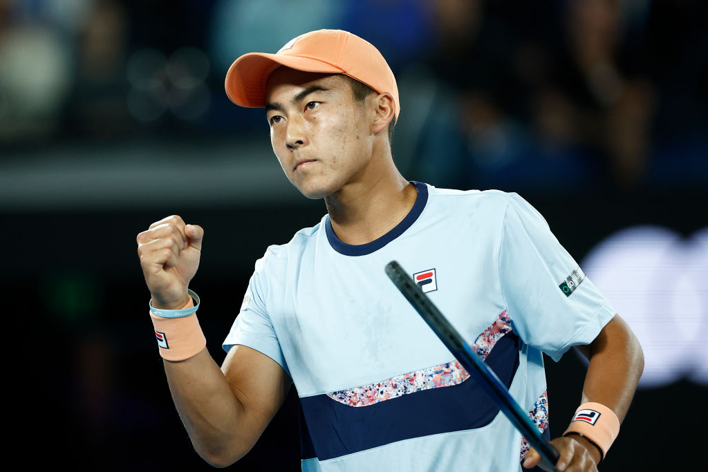 January 2: Olivia Gadecki (AUS) in action during Qualifying for the Brisbane International at Queensland Tennis Centre Friday, January 2, 2026. Photo by TENNIS AUSTRALIA/ DYLAN PARKER