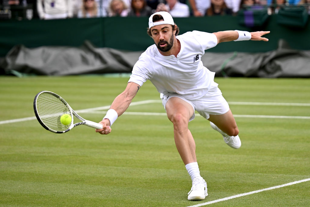 January 2: Olivia Gadecki (AUS) in action during Qualifying for the Brisbane International at Queensland Tennis Centre Friday, January 2, 2026. Photo by TENNIS AUSTRALIA/ DYLAN PARKER