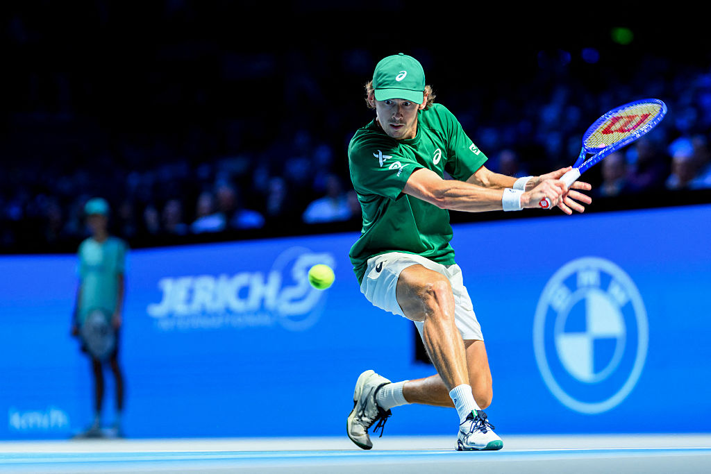 Alex de Minaur reached his 30th ATP semifinal in Vienna after beating Matteo Berrettini. 