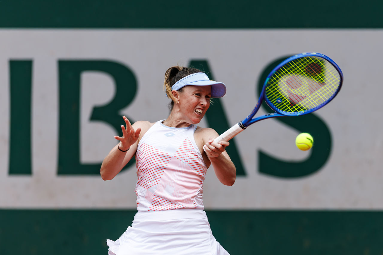 Storm Hunter set a second-round showdown with fellow Aussie Arina Rodionova in Chennai. Photo: Getty Images
