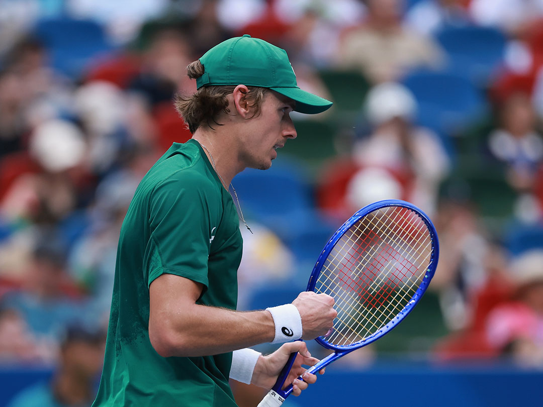 Alex de Minaur in Shanghai