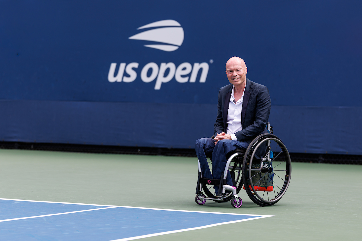September 3: David Hall (AUS) during the 2025 US Open Tennis Championships at the USTA Billie Jean King National Tennis Center in Flushing Meadows–Corona Park, Queens, New York City on Wednesday, September 3, 2025. Photo by TENNIS AUSTRALIA/ MARK PETERSON