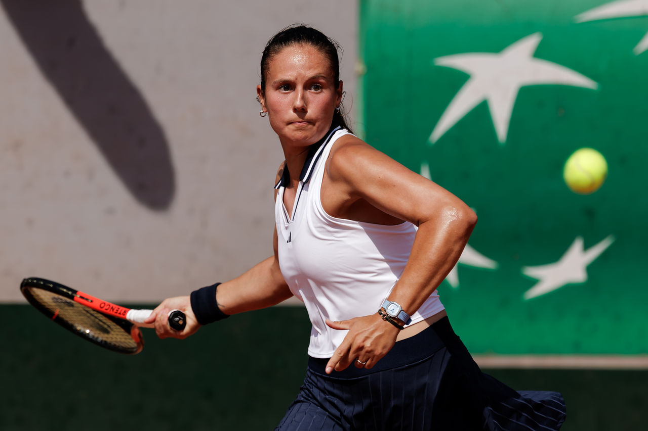 May 28: Daria Kasatkina (AUS) during the French Open 2026 at Roland Garros in Paris, on Thursday, May 28, 2026. Photo by TENNIS AUSTRALIA/ MARK PETERSON
