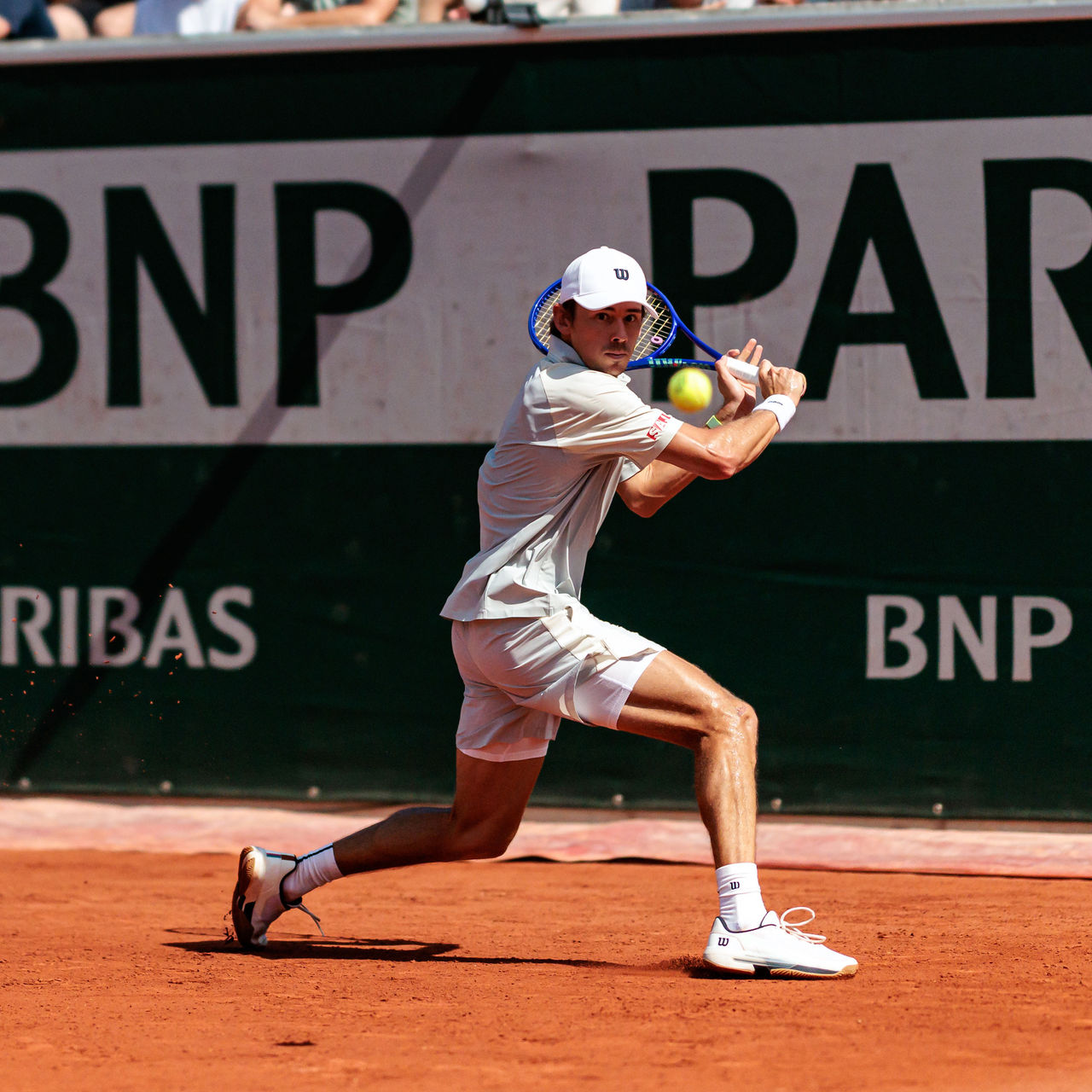 May 25: Alex De Minaur (AUS) during the French Open 2026 at Roland Garros in Paris, on Monday, May 25, 2026. Photo by TENNIS AUSTRALIA/ MARK PETERSON