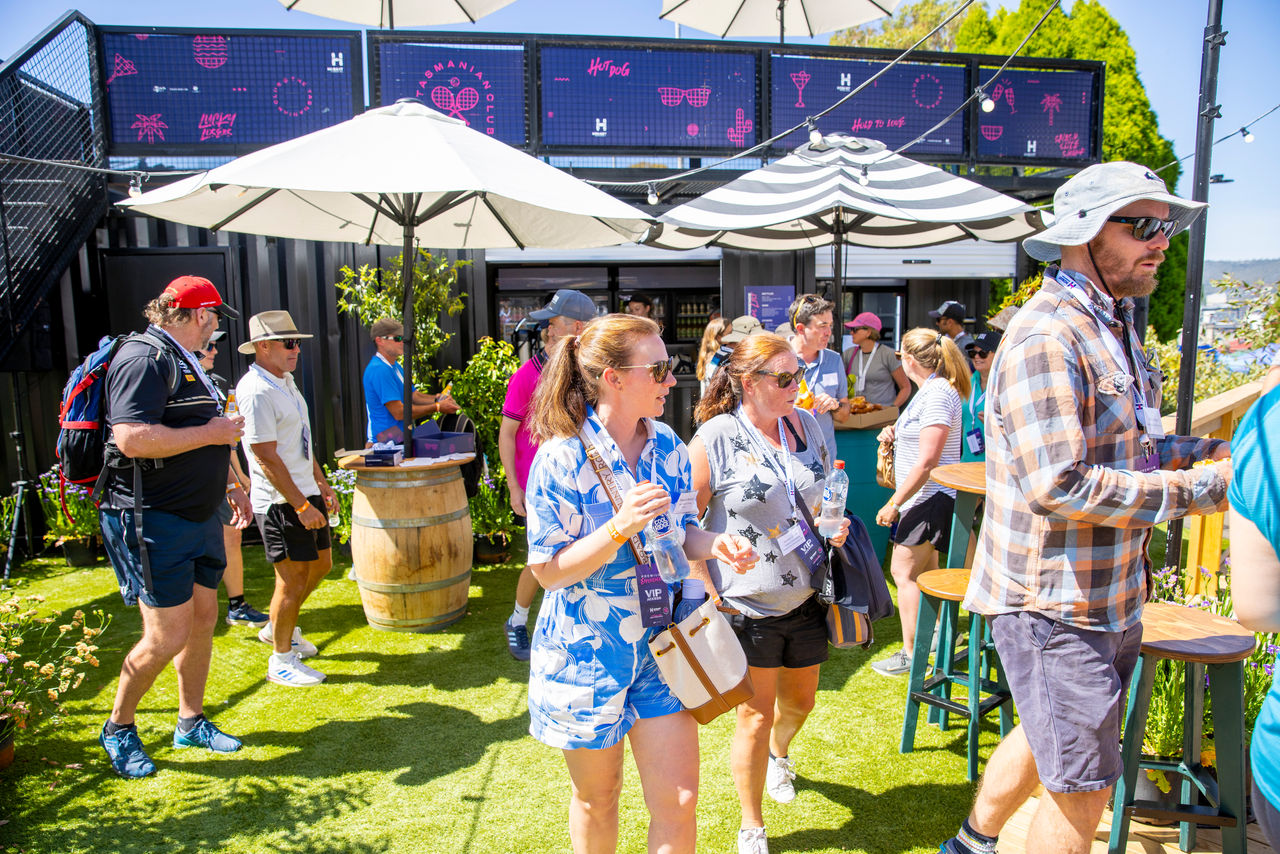 January 10: Teacher appreciation event at the Hobart International at Domain Tennis Centre on Tuesday, January 10 2025. Photo by TENNIS AUSTRALIA/ RICHARD JUPE