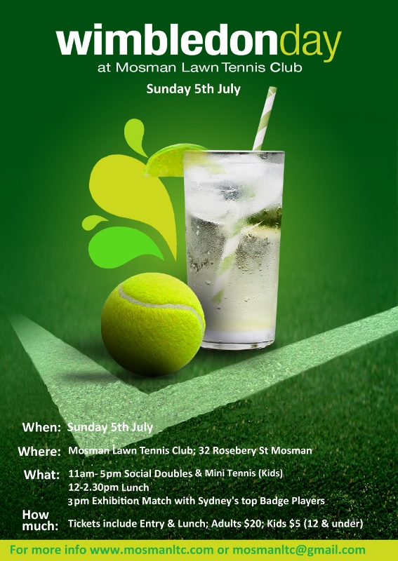 Wimbledon Day at Mosman Lawn Tennis_Email