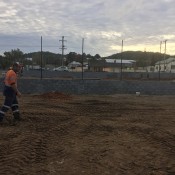 Work is underway on the $685,000 upgrade to Kendall Tennis Club
