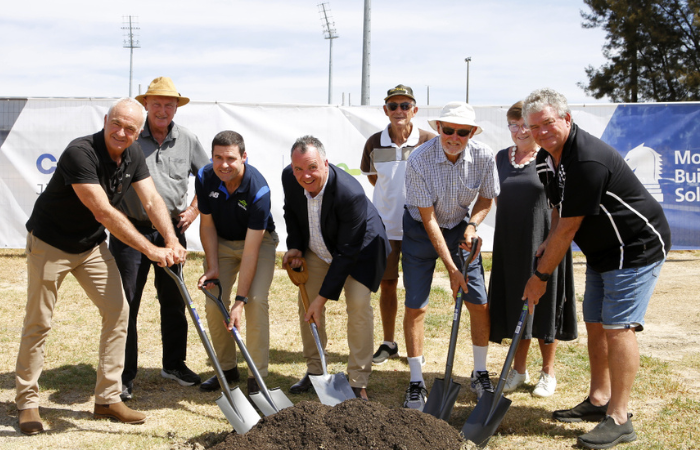 CONSTRUCTION COMMENCES AT JIM ELPHICK TENNIS CENTRE