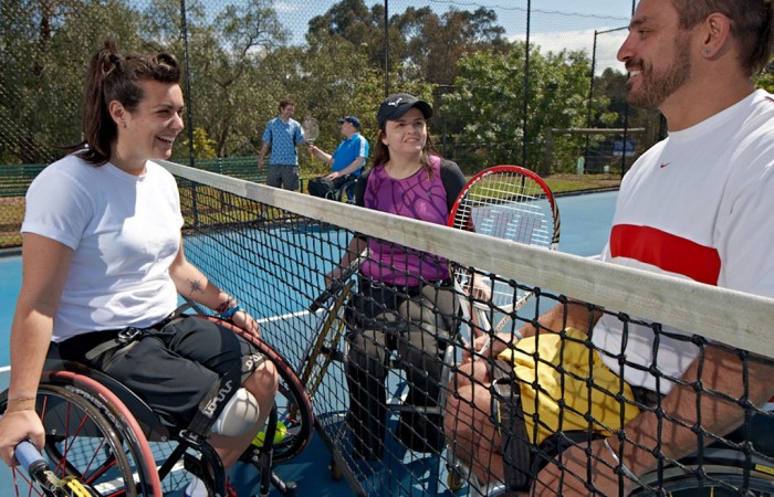 Yui Kamiji of Japan in action during the Uniqlo Wheelchair Tennis News  Photo  Getty Images