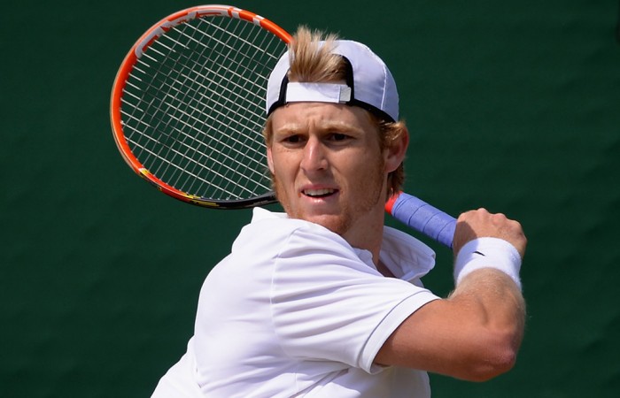 Luke Saville in action; Getty Images