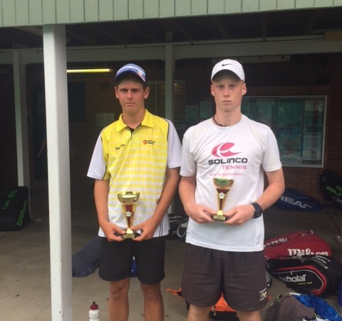 15U Winner (Brendon Schultz) & Runners Up (Kyle Johnstone)