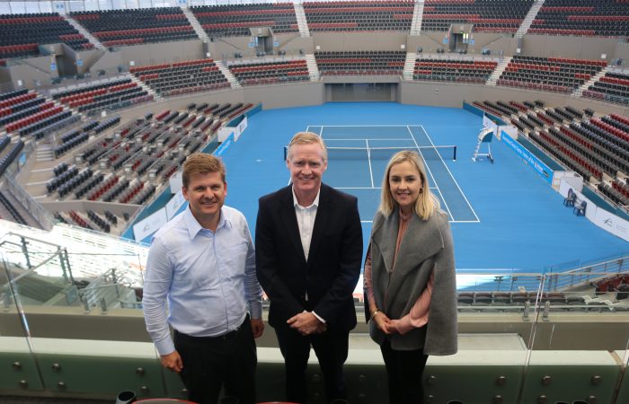 Jon Krause, Geoff Quinlan and Elia Hill