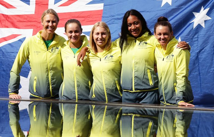 Australian-Fed-Cup-team-700x450